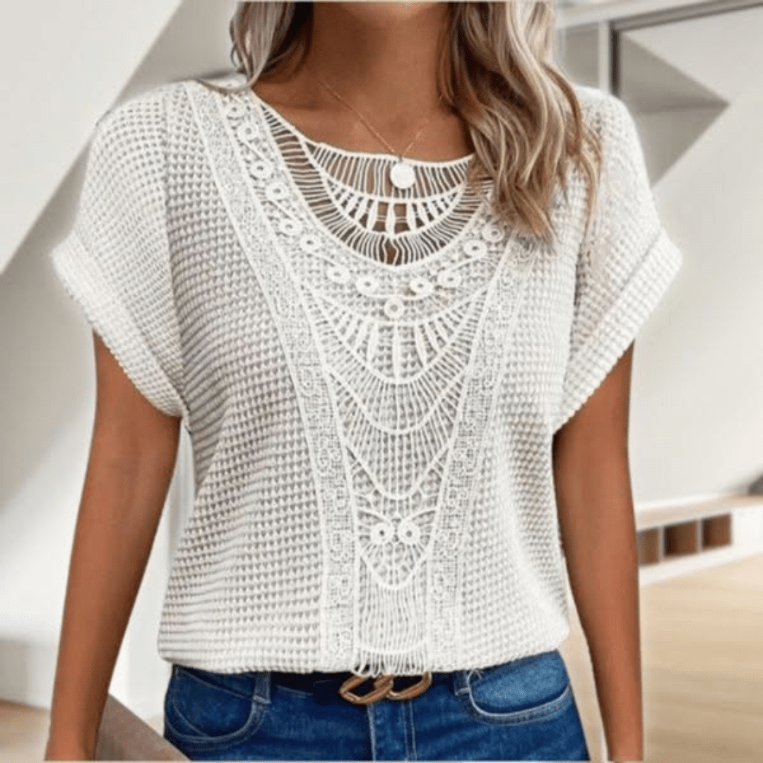 Rachel - Bluse i Ibiza-stil