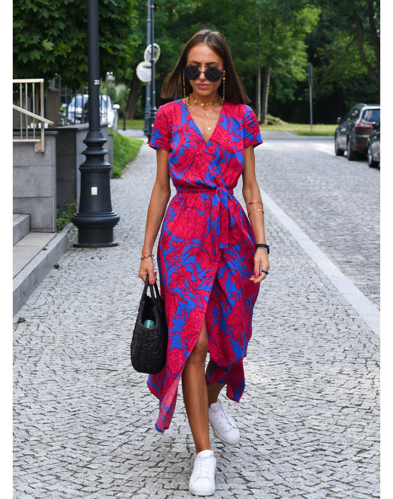 Louise™ - Elegant kjole med print