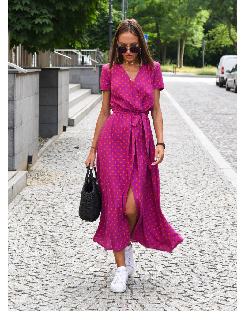 Louise™ - Elegant kjole med print