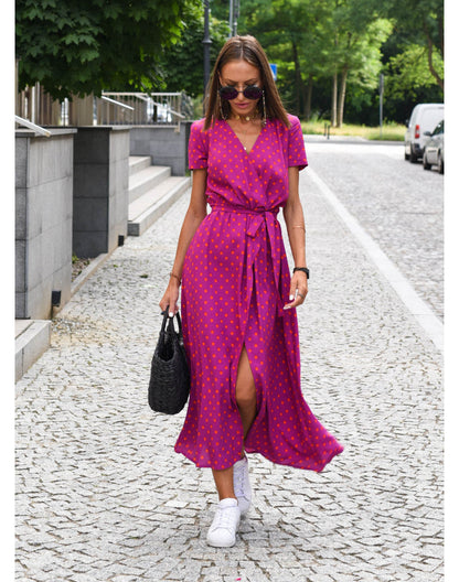 Louise™ - Elegant kjole med print