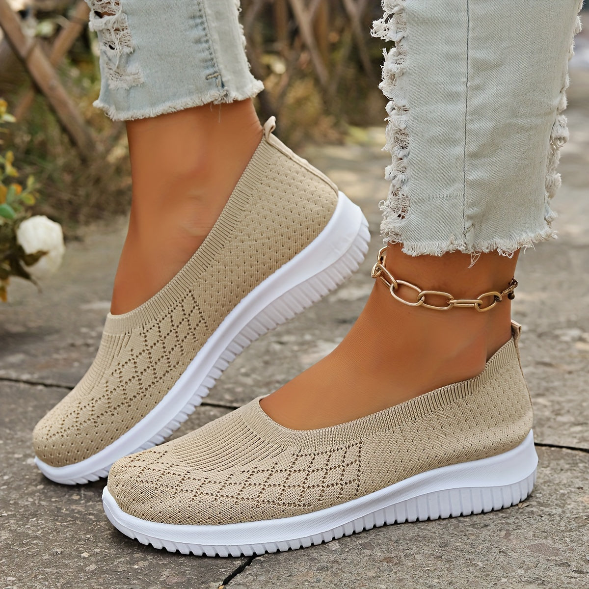 Solena  - Skridsikre Åndbare Slip-ons