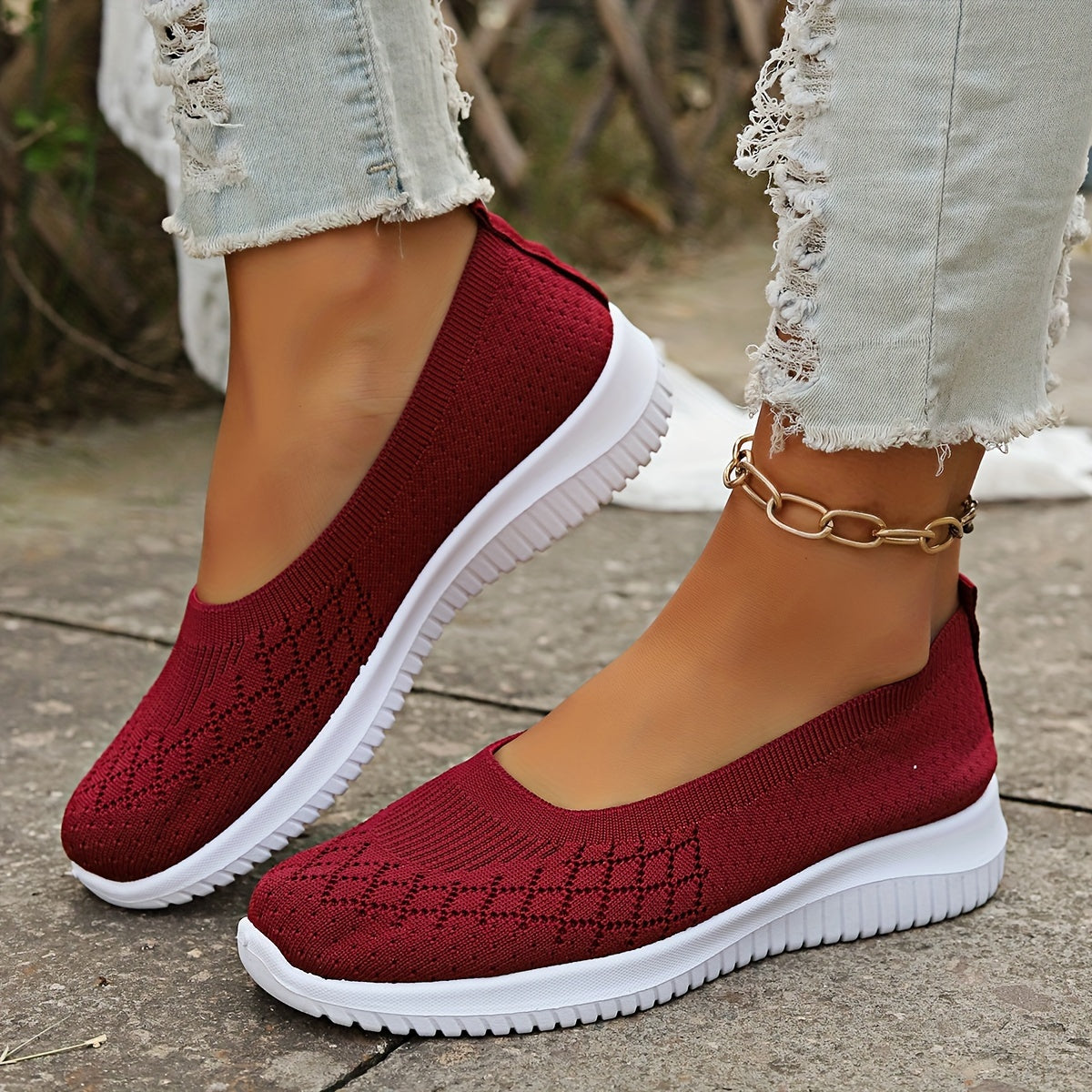 Solena  - Skridsikre Åndbare Slip-ons